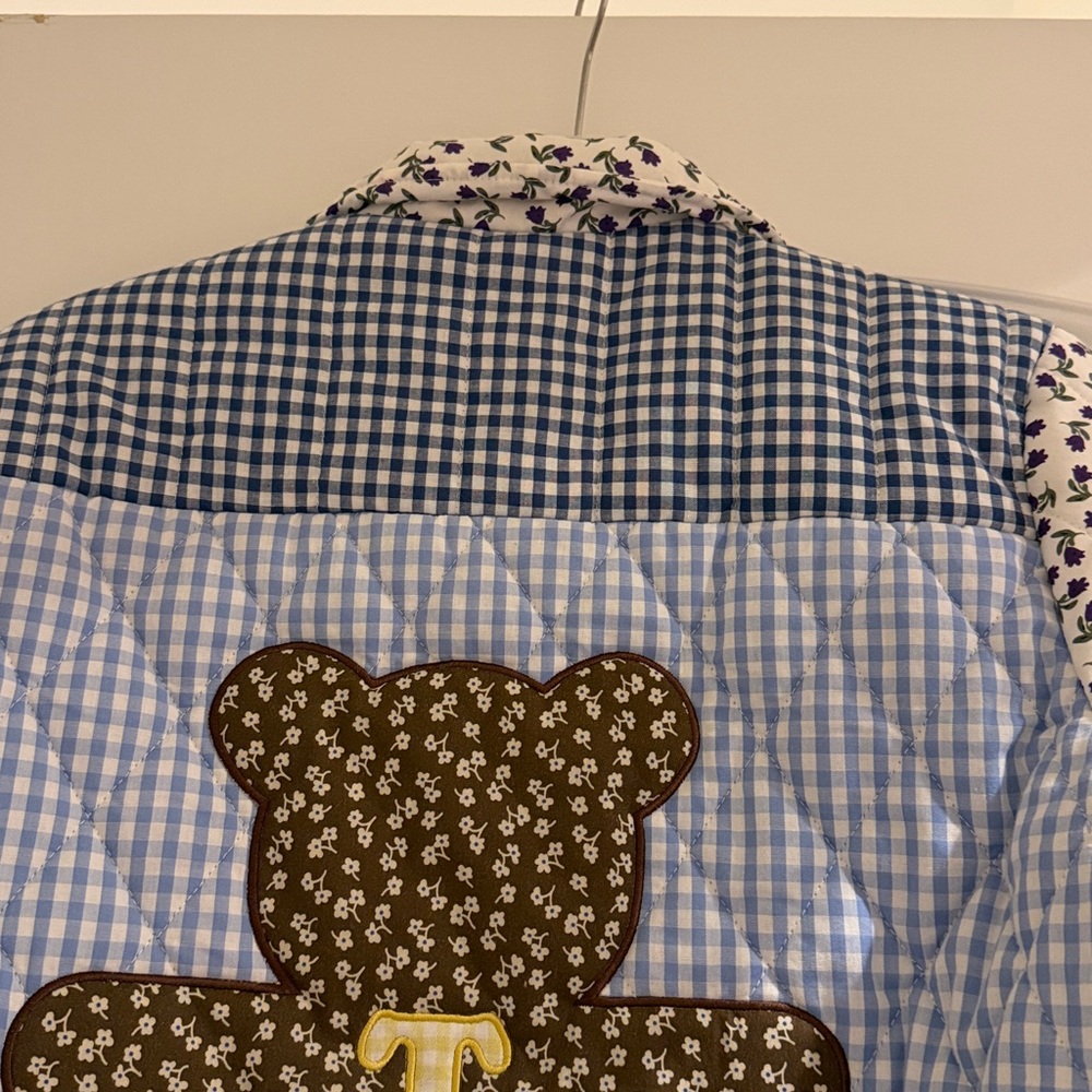 teddy fresh patchwork teddy bear jacket - image 6